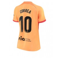 Atletico Madrid Angel Correa #10 Fußballbekleidung 3rd trikot Damen 2022-23 Kurzarm